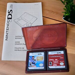 NINTENDO DS GAMES, Case and Instructions